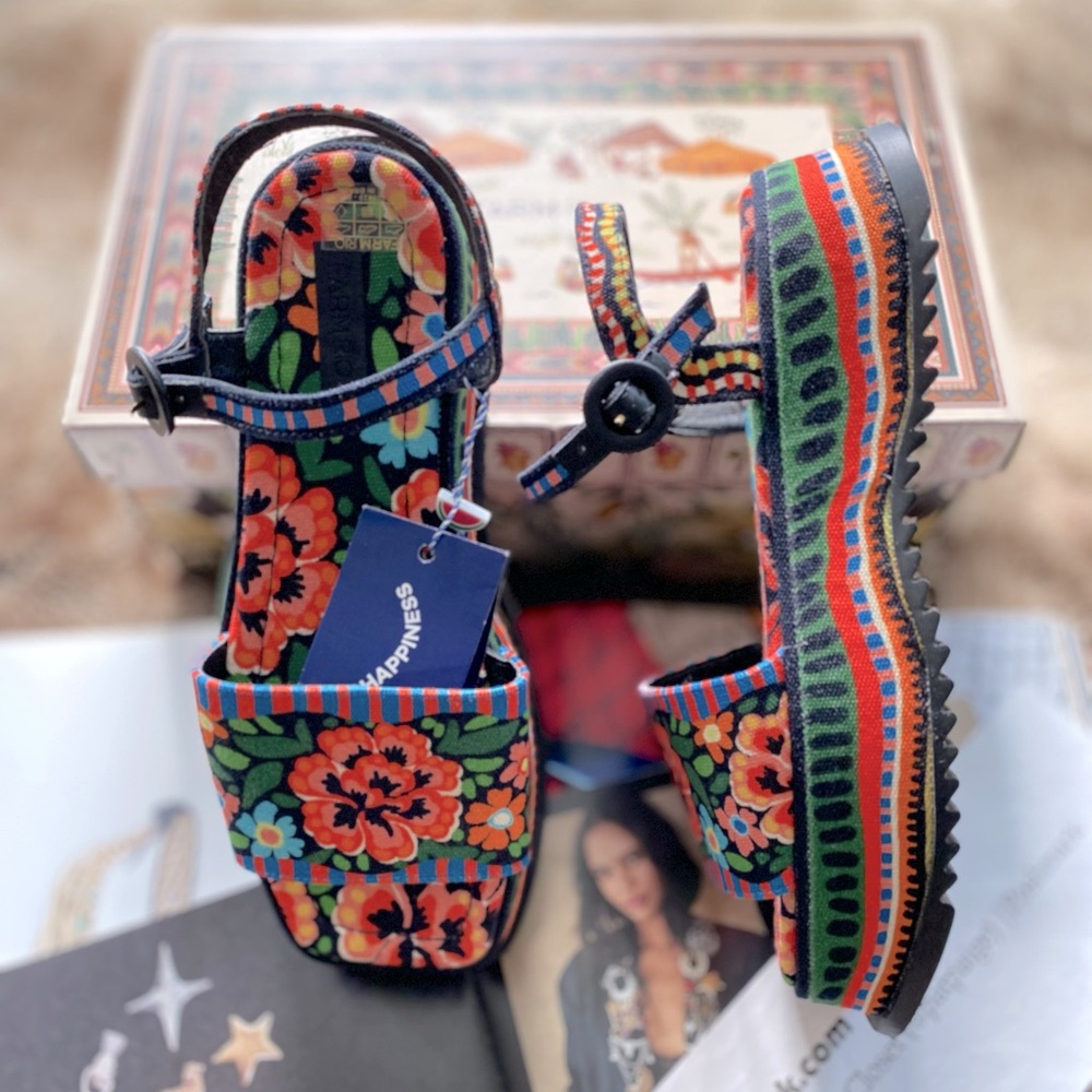 Farm Rio Spring Delight Sandals - Picture 8 of 14